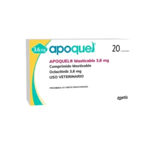 Apoquel Masticable (Oclacitinib) – Alergia y Picazón en Perros