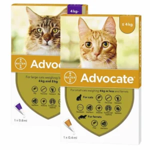 Pipeta Advocate Gatos – Antiparasitario interno y externo