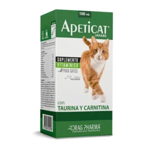 Apeticat Gatos – Estimulante de Apetito (Jarabe 100 mL)