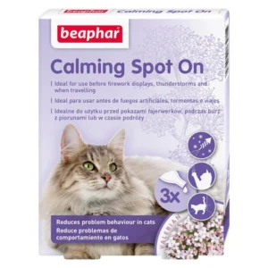 Beaphar Calming Spot On - Pipeta Calmante para Gatos (3 Unidades)