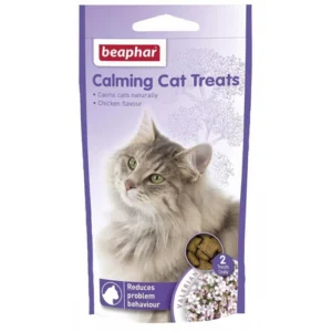 Beaphar Calming Treats - Bocaditos Calmantes para Gatos (35 g)