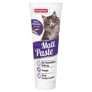 Beaphar Pasta de Malta Duo-Active para Gatos (100 g)