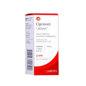 Ciprovet Colirio para Perros y Gatos (5 mL)