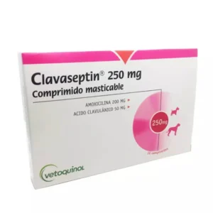 Clavaseptin 250 mg | Amoxicilina para Perros (10 Comprimidos)