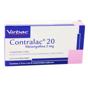 Contralac 20 – Inhibidor de Lactancia para Perras (16 Comprimidos)