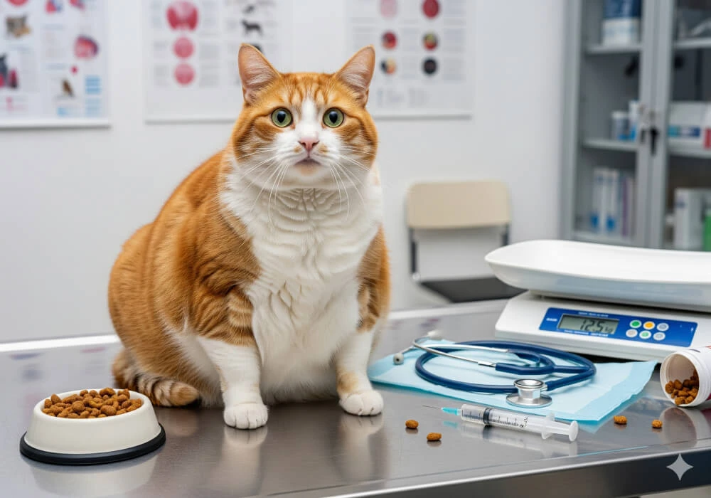 Obesidad en Gatos: Guía Veterinaria Completa para un Control de Peso Saludable