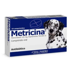Metricina para Perros y Gatos – Antibiótico 10 Comprimidos