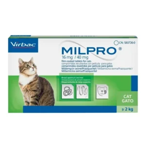 Milpro Gatos Virbac – Antiparasitario Interno
