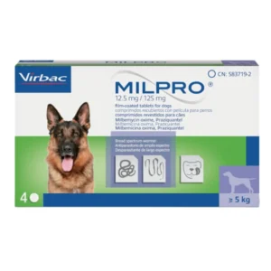 Milpro Perros – Antiparasitario Interno