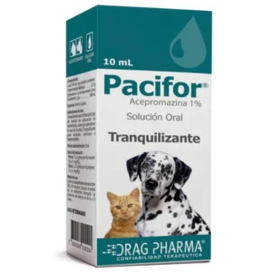 Pacifor Gotas 10 mL (Acepromazina) – Tranquilizante para Perros y Gatos