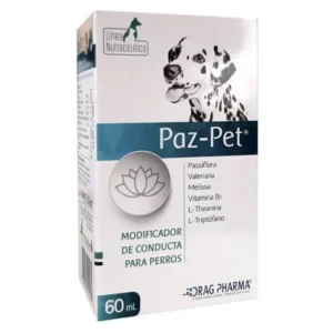 Paz-Pet – Calmante Natural para Perros (Suspensión 60 mL)