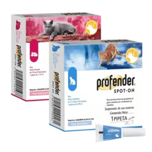 Profender Gatos Pipeta – Antiparasitario Interno Spot-On