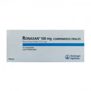 Ronaxan 100 mg para Perros/Gatos (10 Comprimidos)