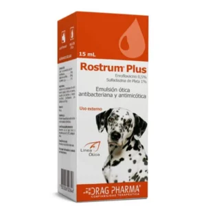 Rostrum Plus – Emulsión Ótica Perros (15 mL)