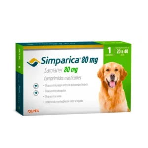 Simparica Perros – Antiparasitario  anti Pulgas y Garrapatas para Perros