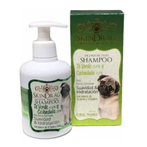 Skindrag – Shampoo con Té Verde y Caléndula (250 mL)
