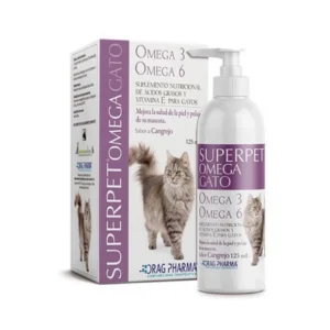 Superpet Omega 3 y 6 – Suplemento para Gatos (125 mL)