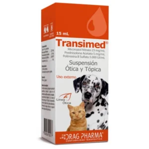 Transimed Suspensión Ótica y Tópica (15 ml)